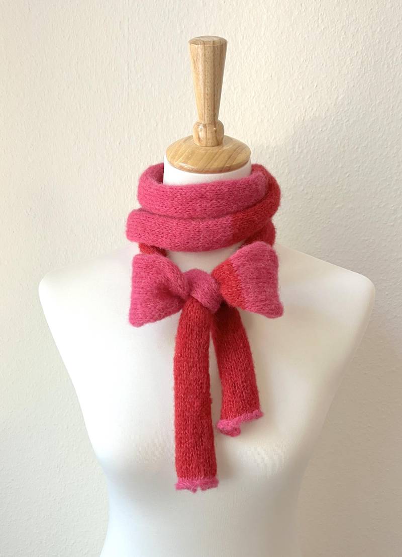 Alpakaschal Skinny Scarf Wollschal Mit Alpaka Und Seide von MajaCelineDE