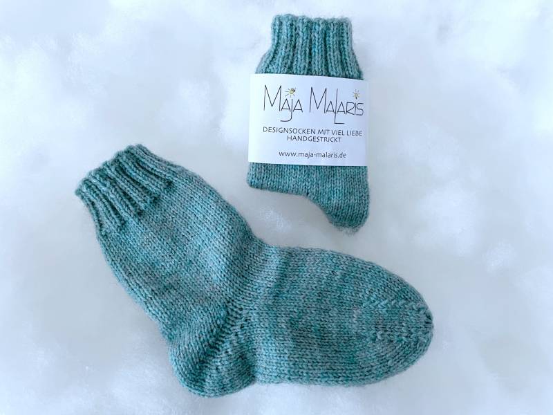 Wollsocken Für Kinder, Gr. 19/20, Handgestrickt Wollsocken Für Kinder, Gr. 19/20, Handgestrickt von MajaMalaris