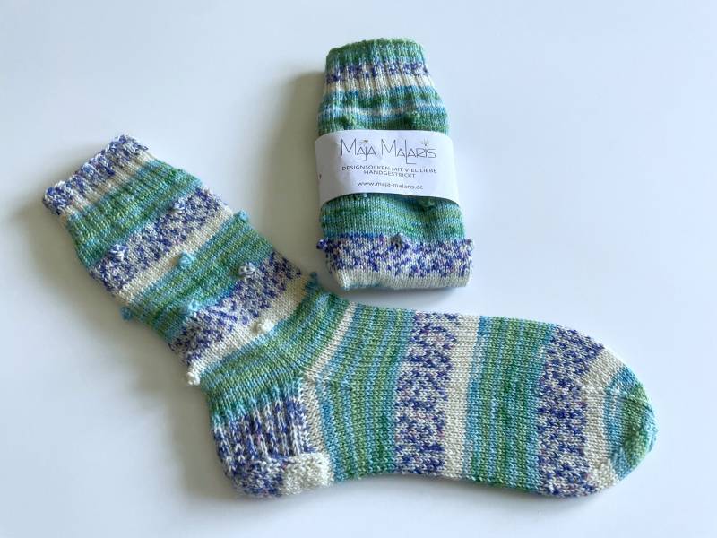 Wollsocken Gr. 38/39, Handgestrickt Wollsocken Gr. 38/39, Handgestrickt von MajaMalaris