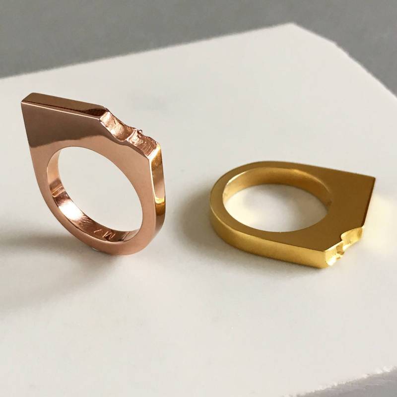 Minimal Goldring Beste Freundin Ringe Dünner Roségoldring Frau Geschenkidee Minimal Goldring Beste Freundin Ringe Dünner Roségoldring Frau Geschenkidee von MajdanRocks