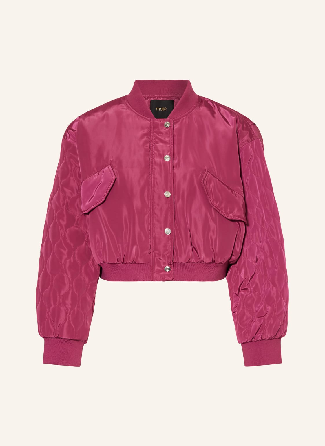 Maje Cropped-Blouson pink von Maje