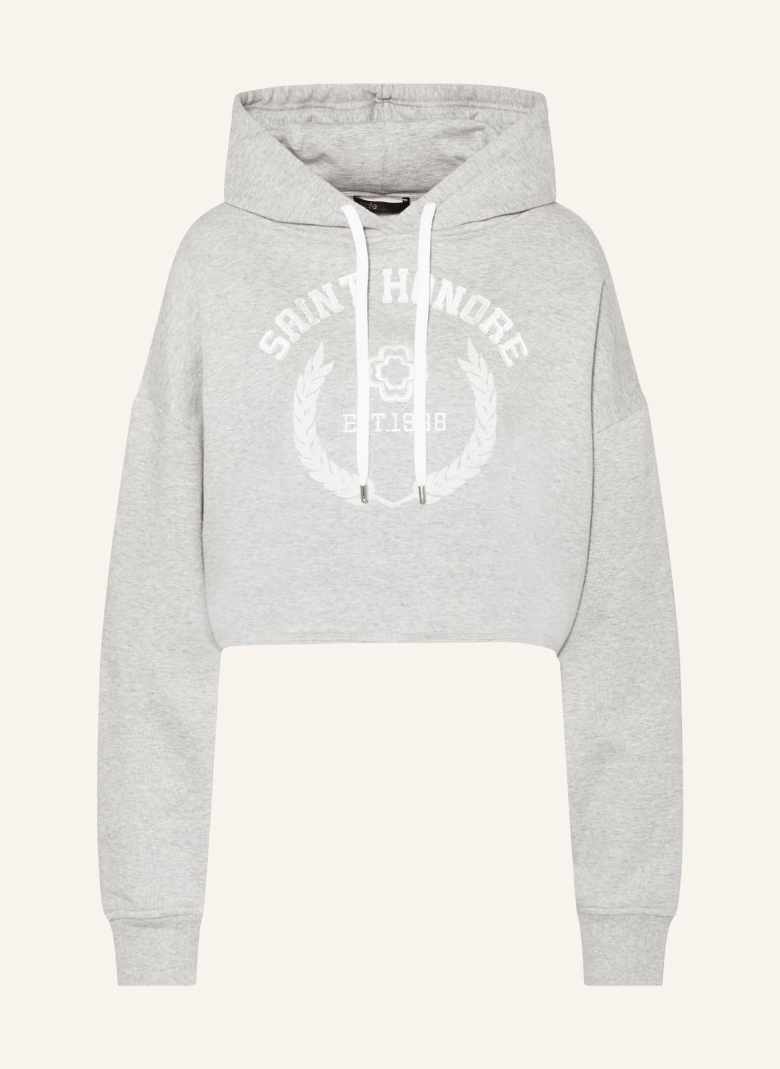 Maje Cropped-Hoodie grau von Maje