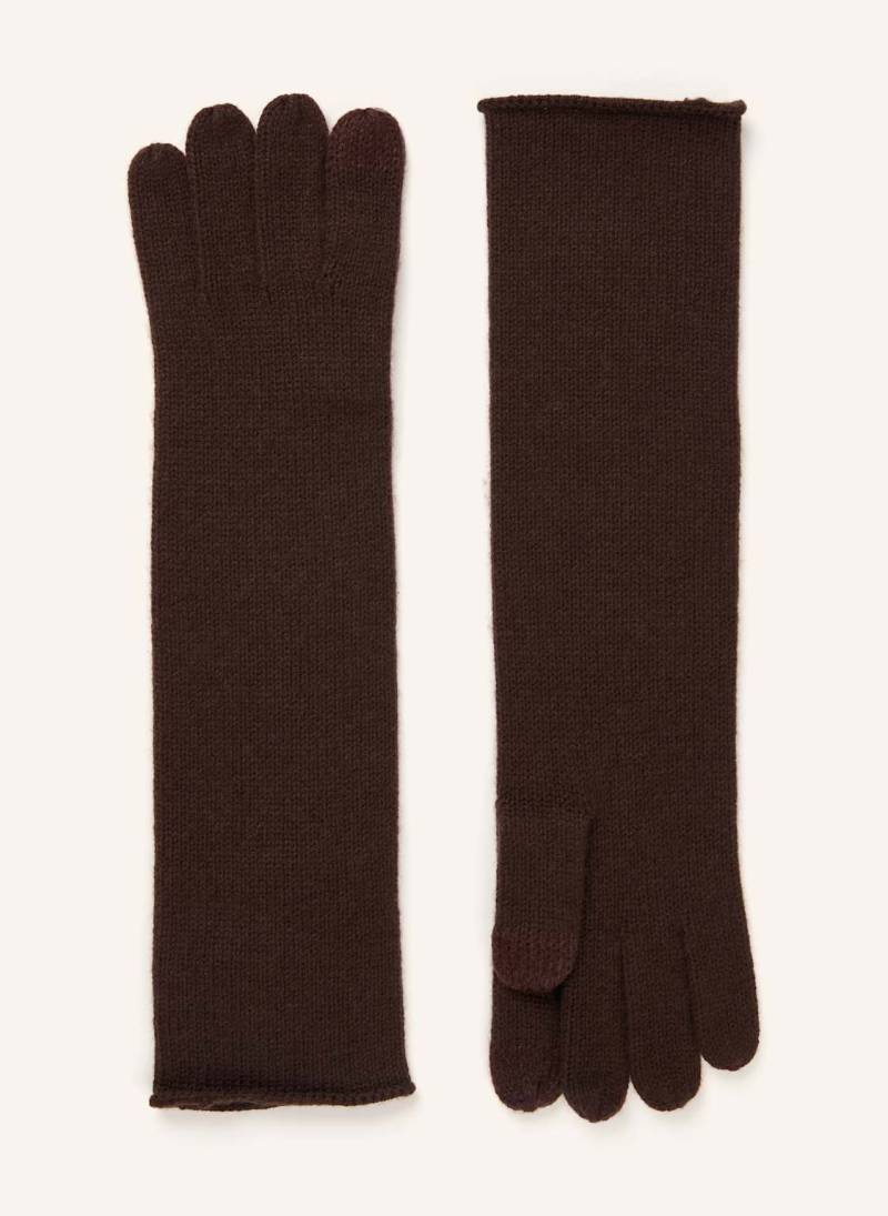 Maje Handschuhe braun von Maje