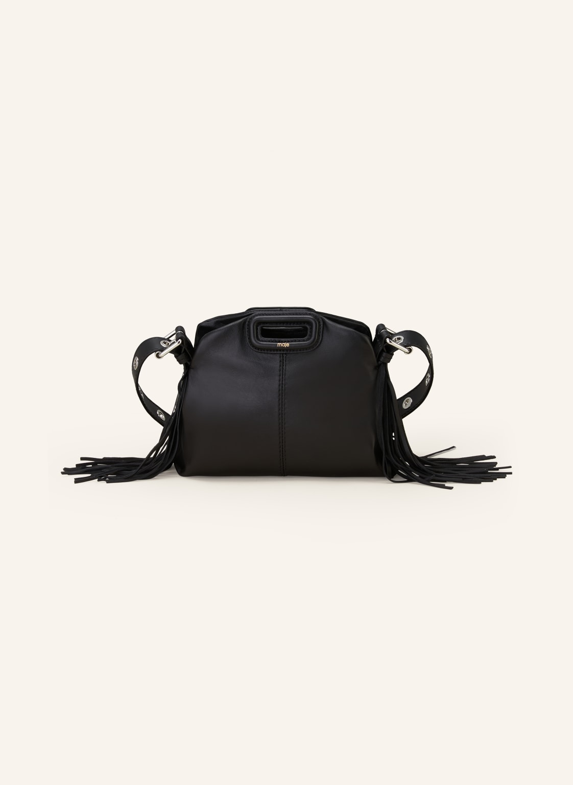 Maje Handtasche Mini schwarz von Maje