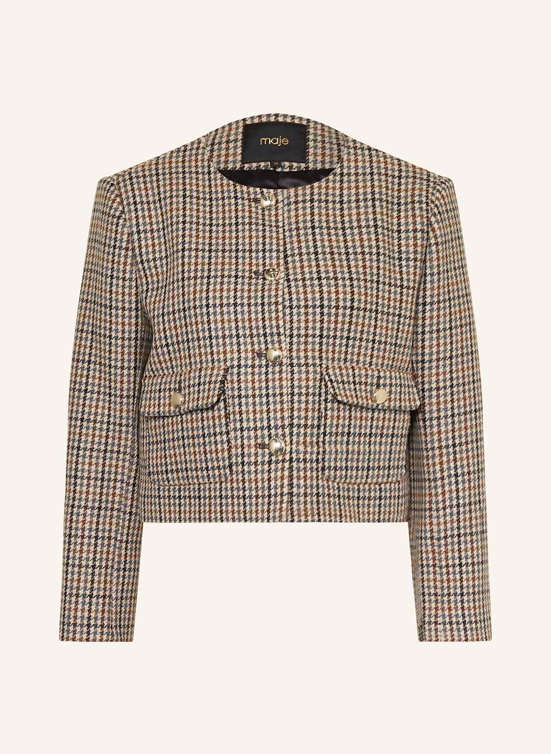 Maje Kastenjacke beige von Maje