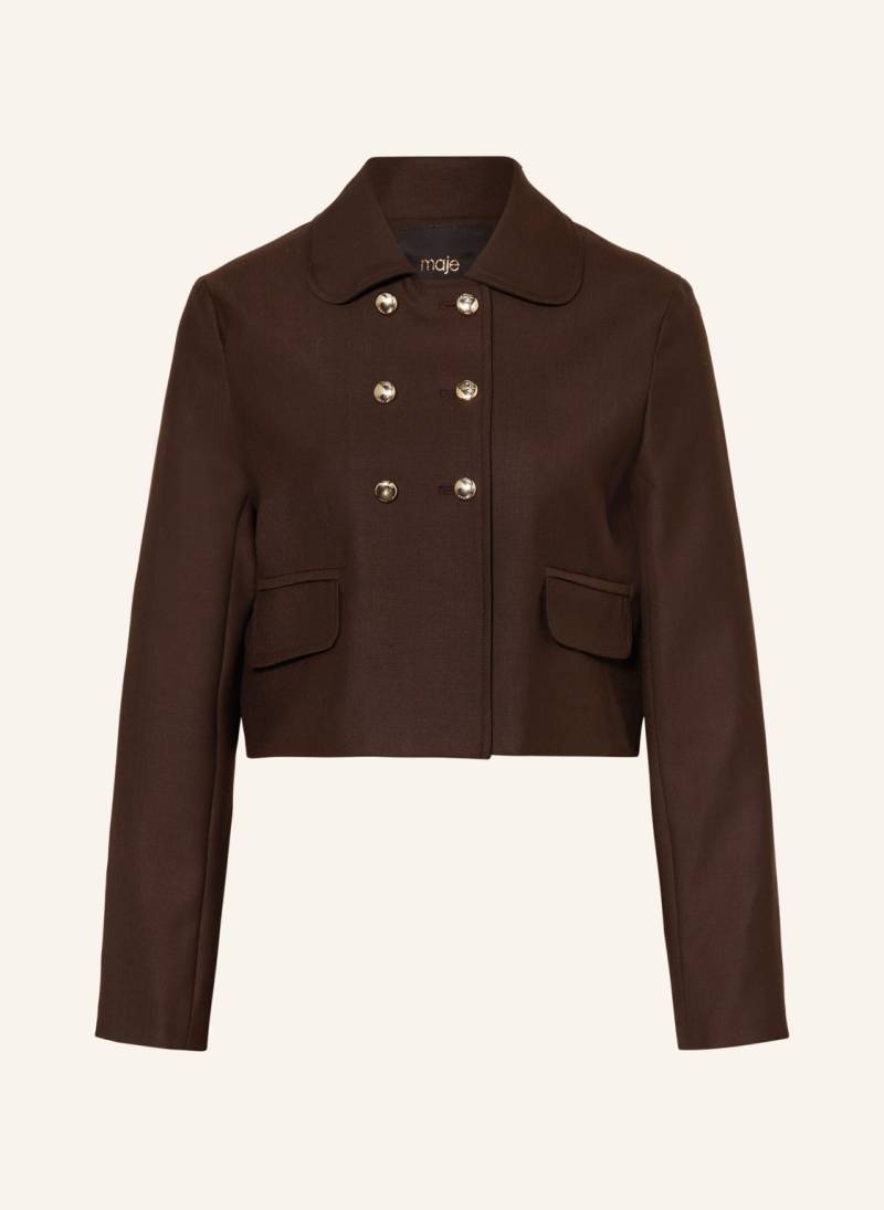 Maje Kastenjacke braun von Maje