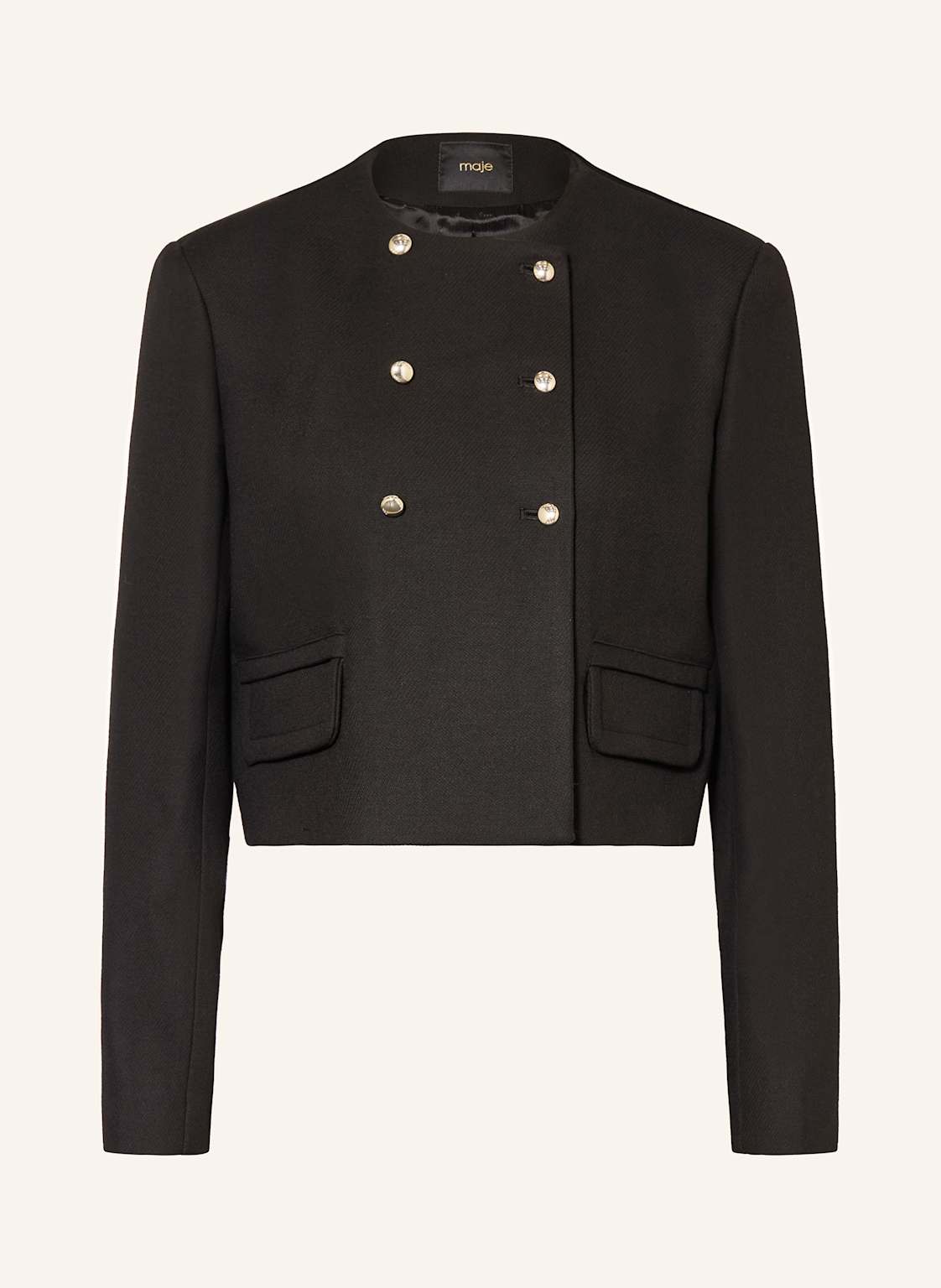 Maje Kastenjacke schwarz von Maje