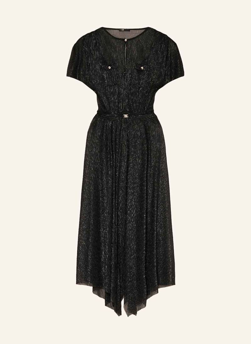 Maje Kleid Mit Glitzergarn schwarz von Maje