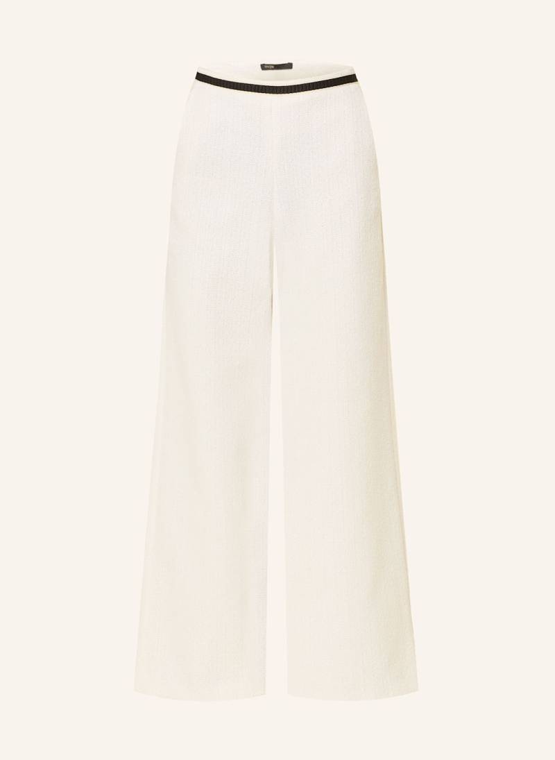 Maje Marlenehose Pitana Mit Glitzergarn weiss von Maje