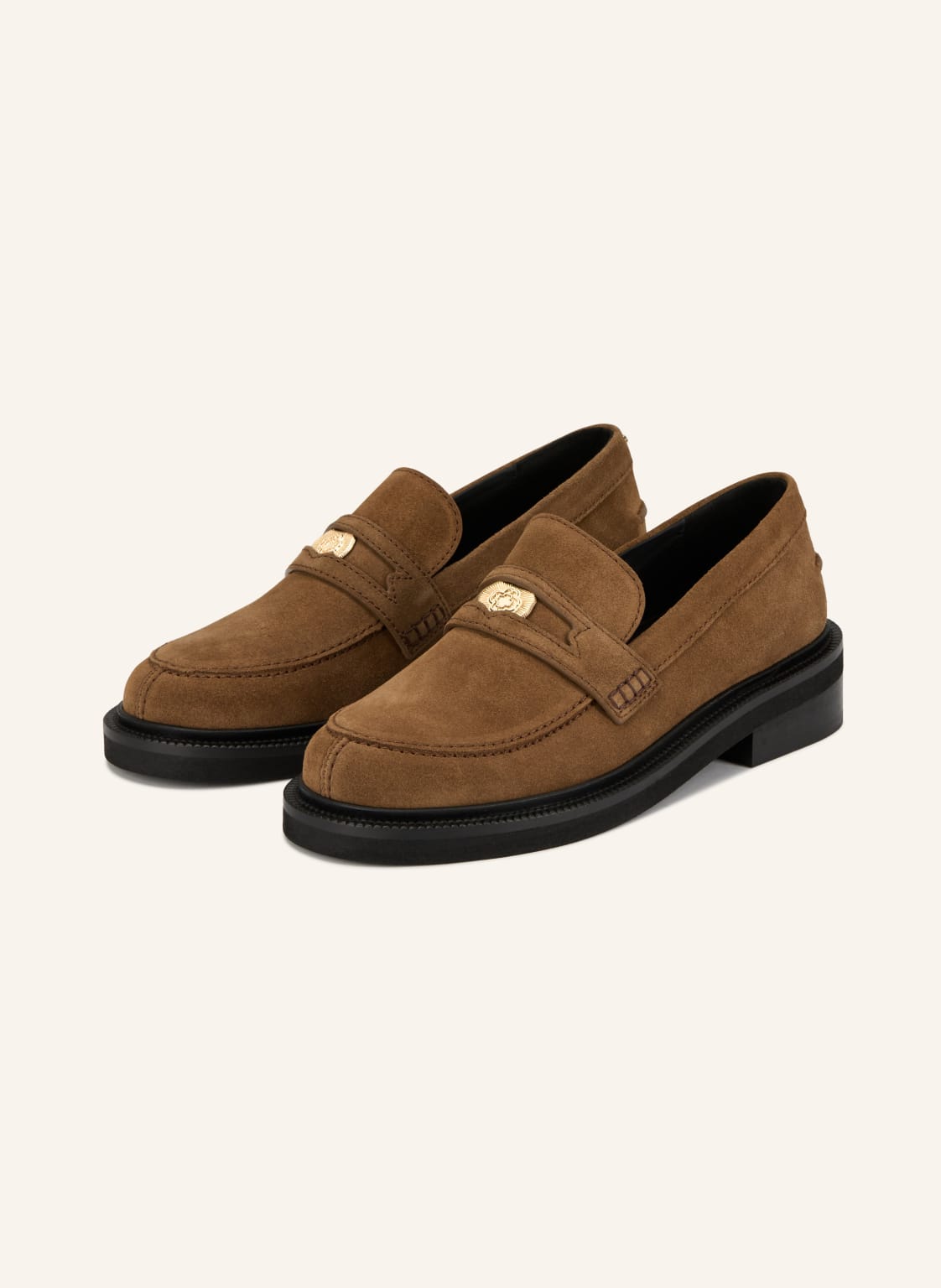 Maje Penny-Loafer braun von Maje