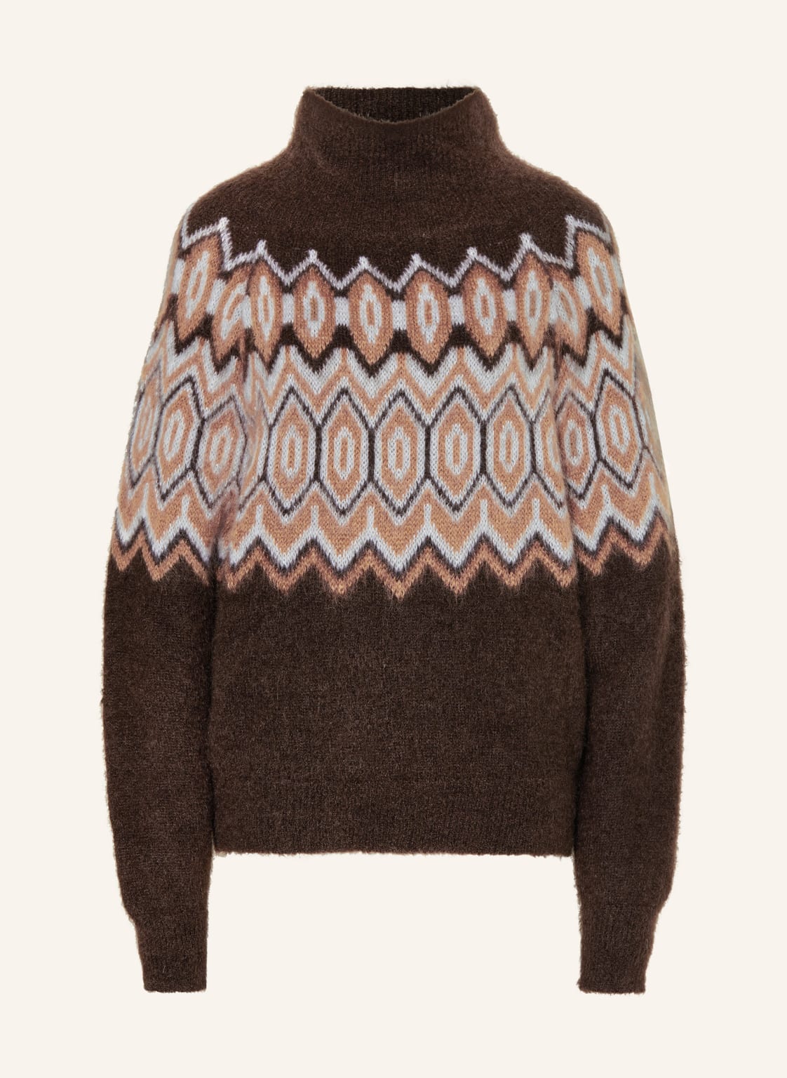Maje Pullover Mit Mohair braun von Maje