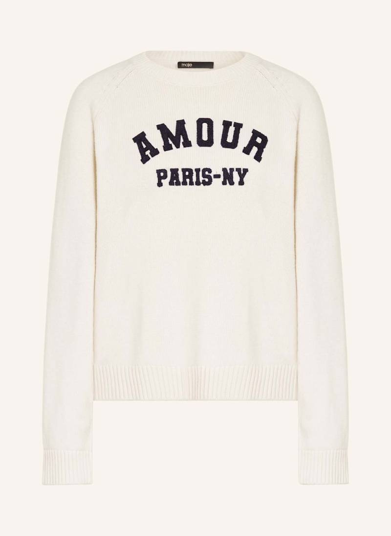Maje Pullover weiss von Maje