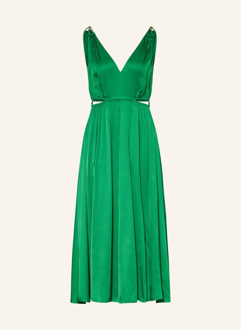 Maje Satinkleid Mit Cut-Outs gruen von Maje