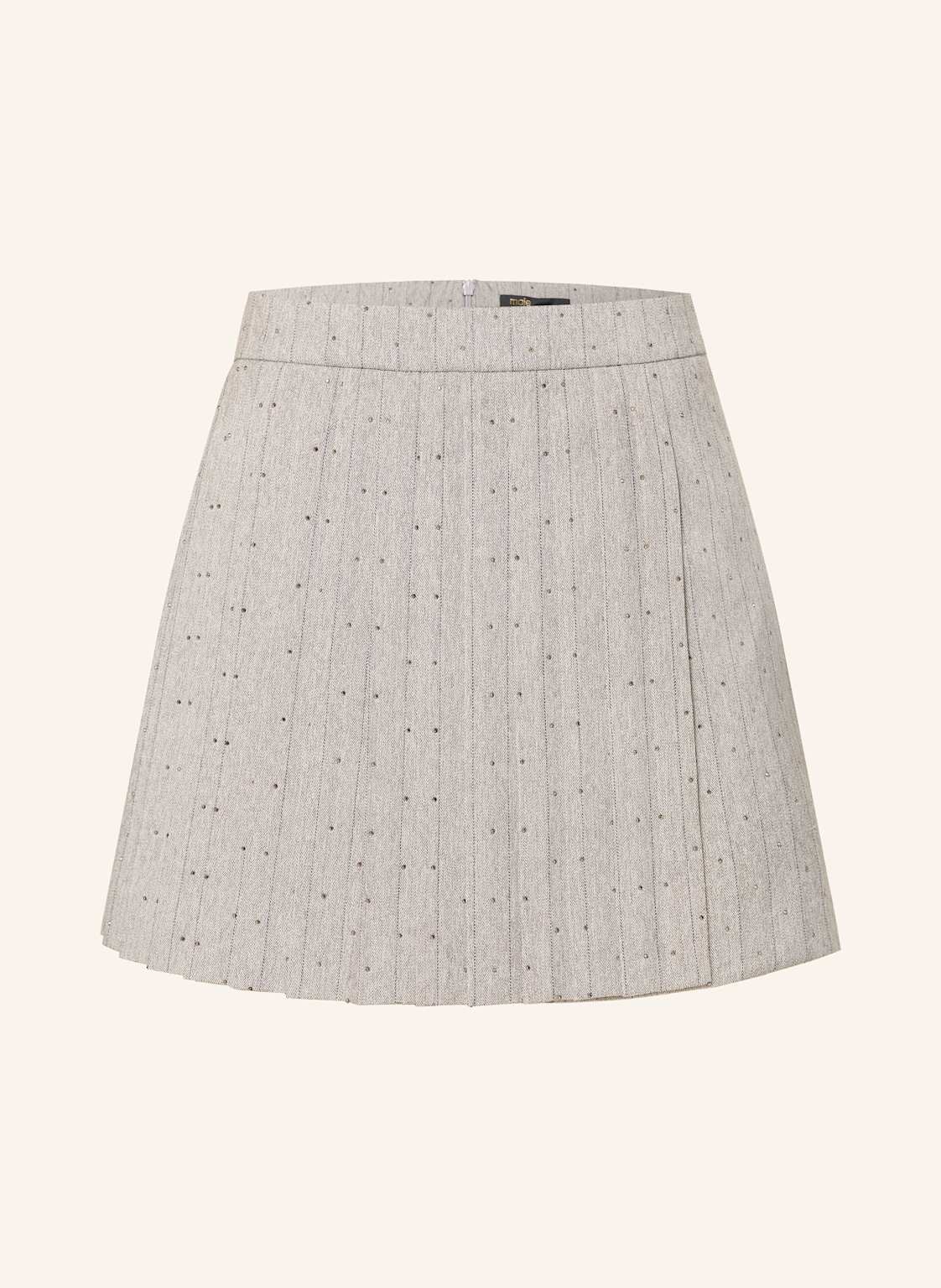 Maje Skort Mit Schmucksteinen grau Maje Skort Mit Schmucksteinen grau von Maje