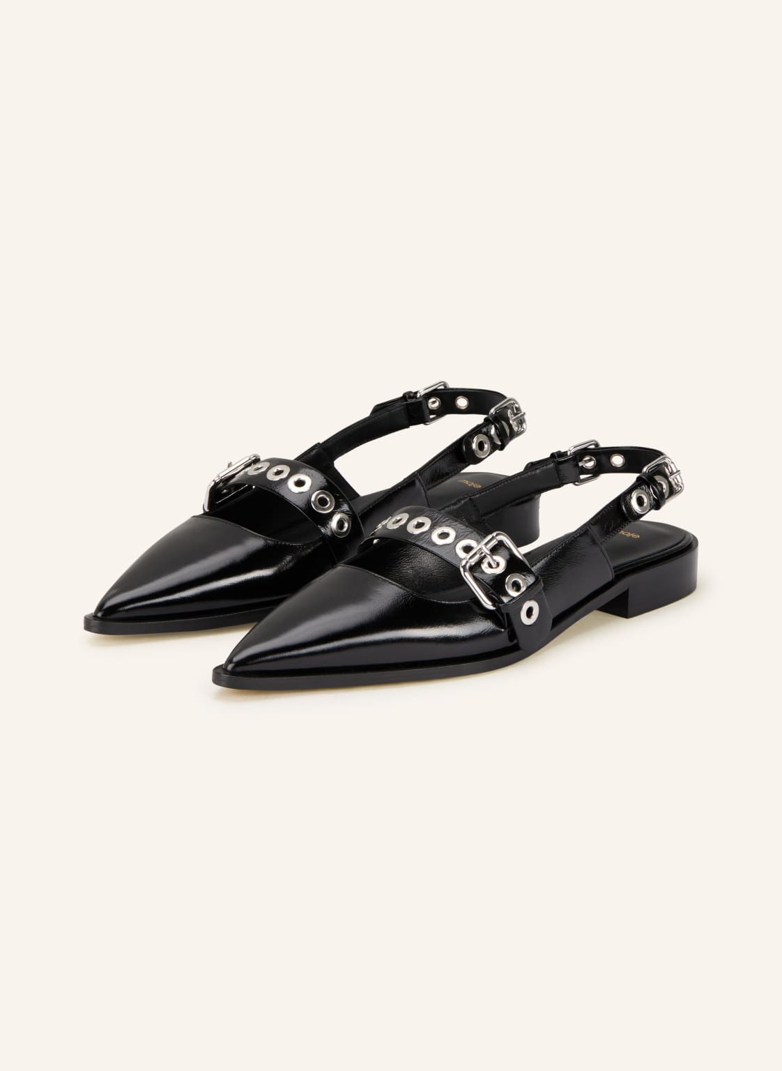 Maje Slingpumps schwarz von Maje