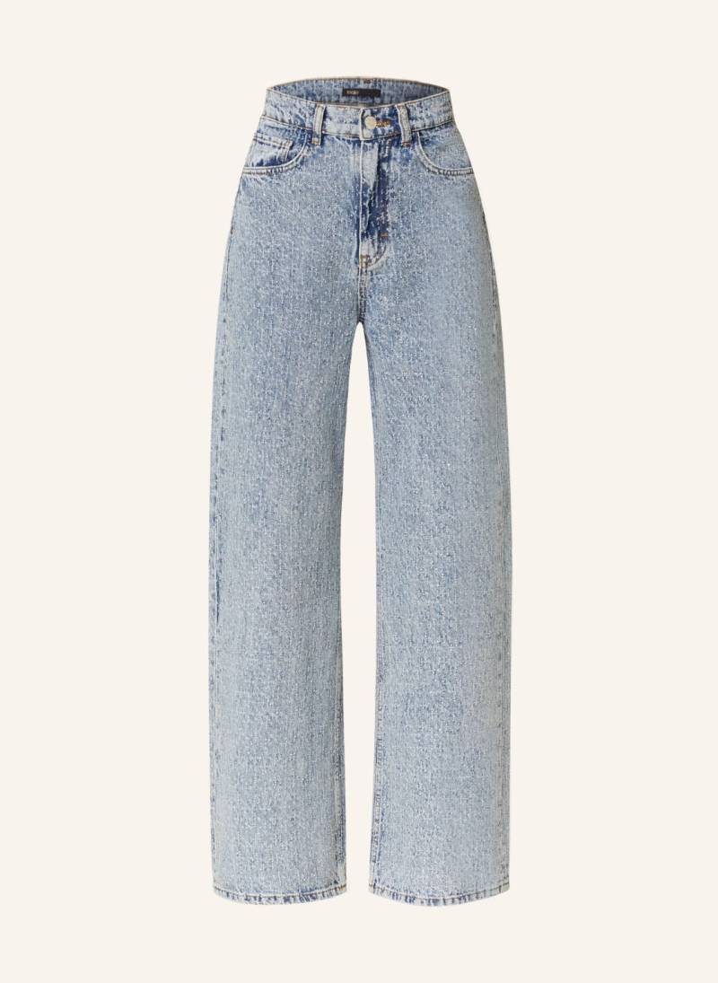 Maje Straight Jeans Mit Schmucksteinen blau Maje Straight Jeans Mit Schmucksteinen blau von Maje