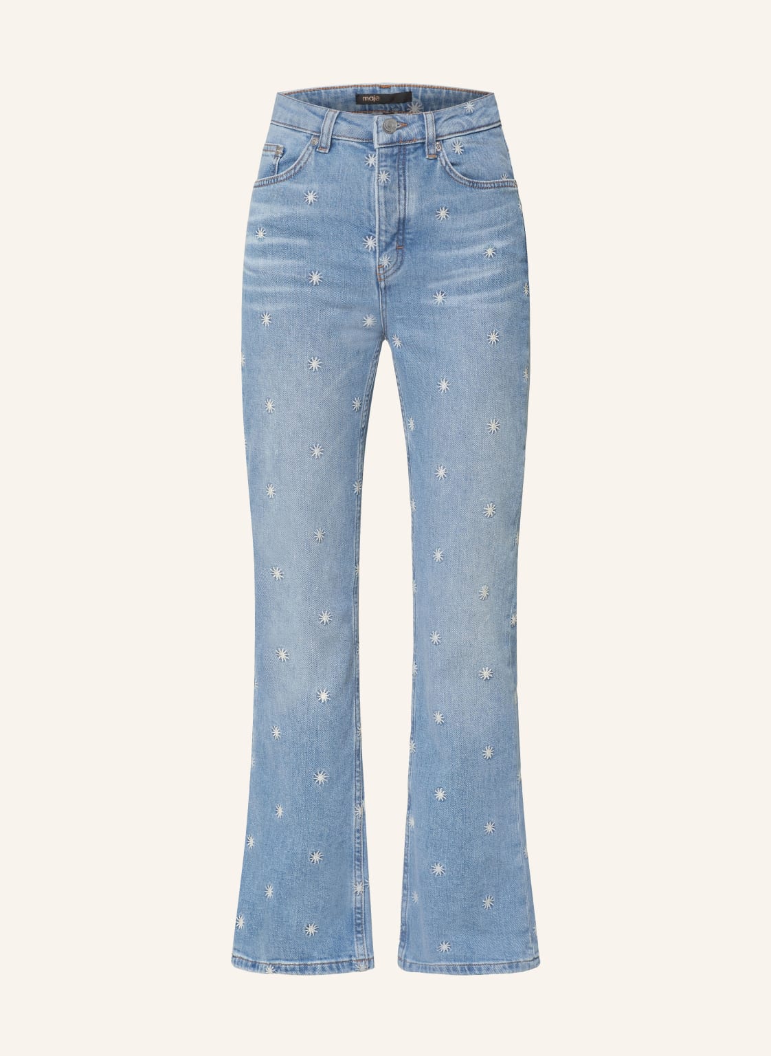 Maje Straight Jeans blau von Maje