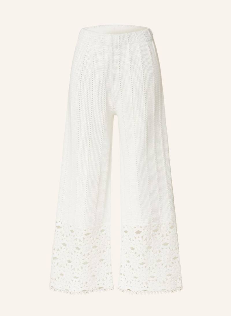 Maje Strickhose weiss von Maje