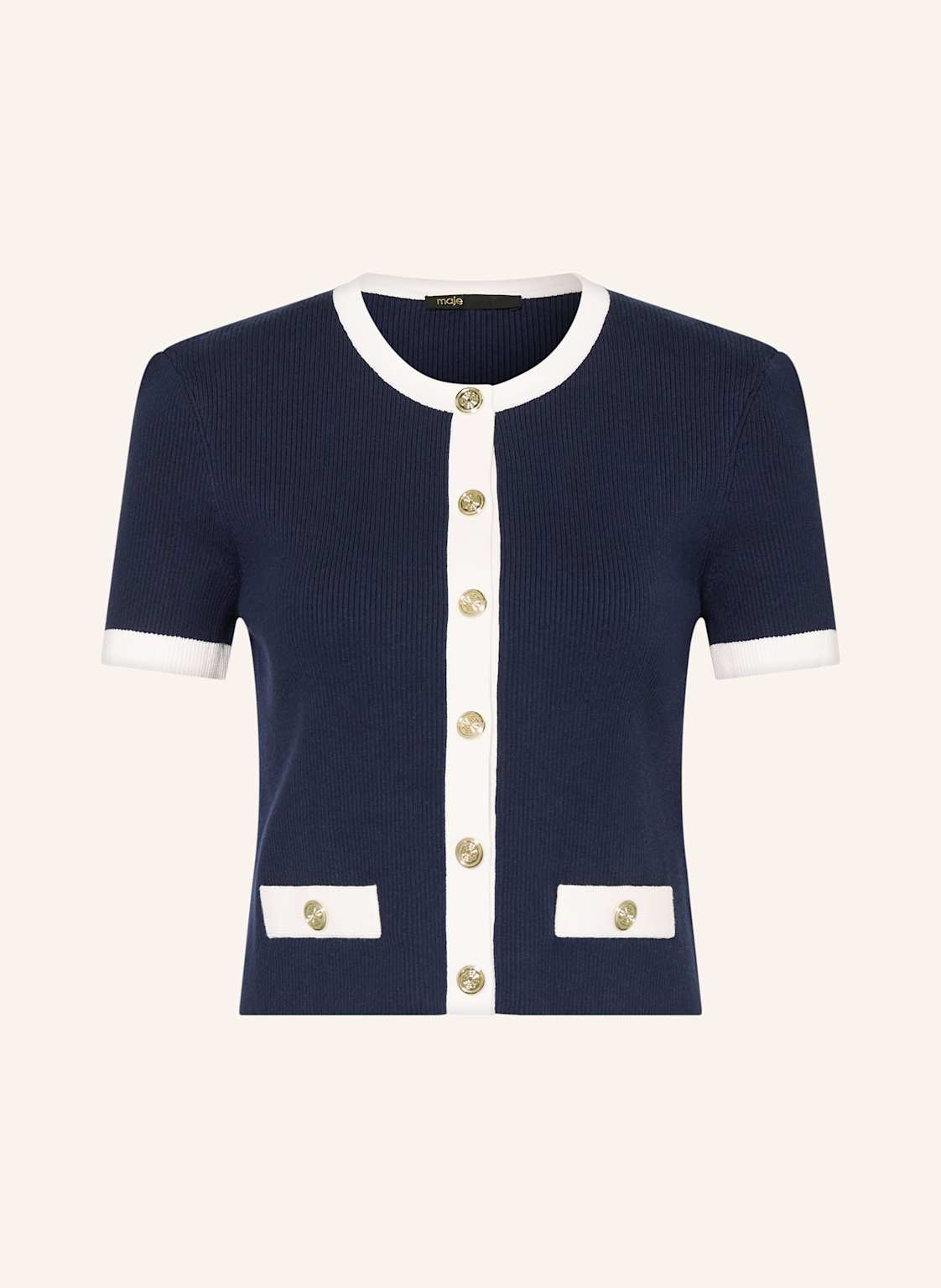 Maje Strickjacke blau von Maje