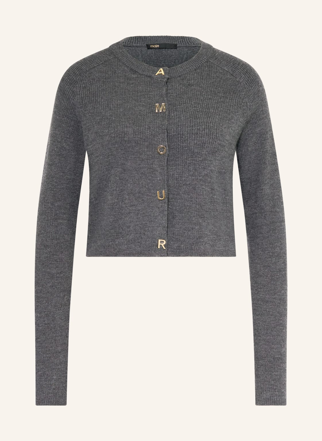 Maje Strickjacke grau von Maje