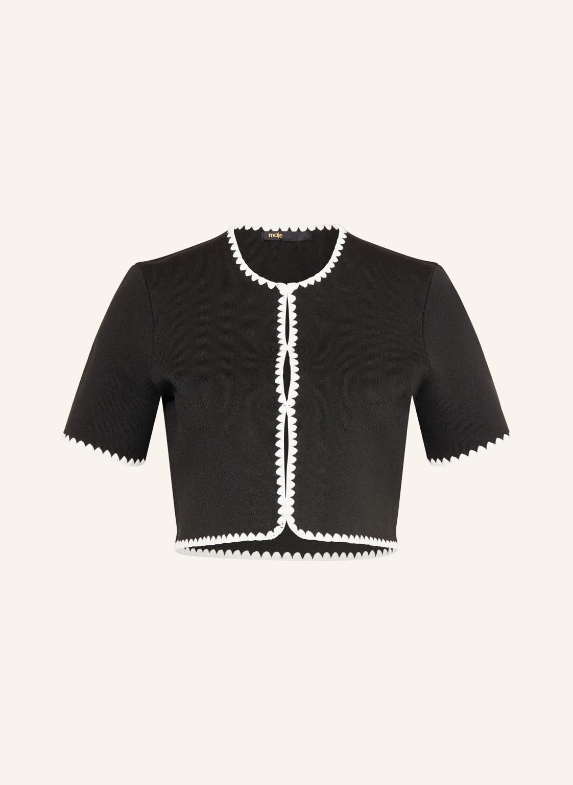 Maje Strickjacke schwarz von Maje