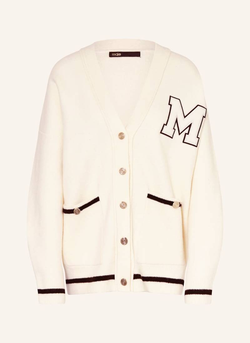 Maje Strickjacke weiss von Maje