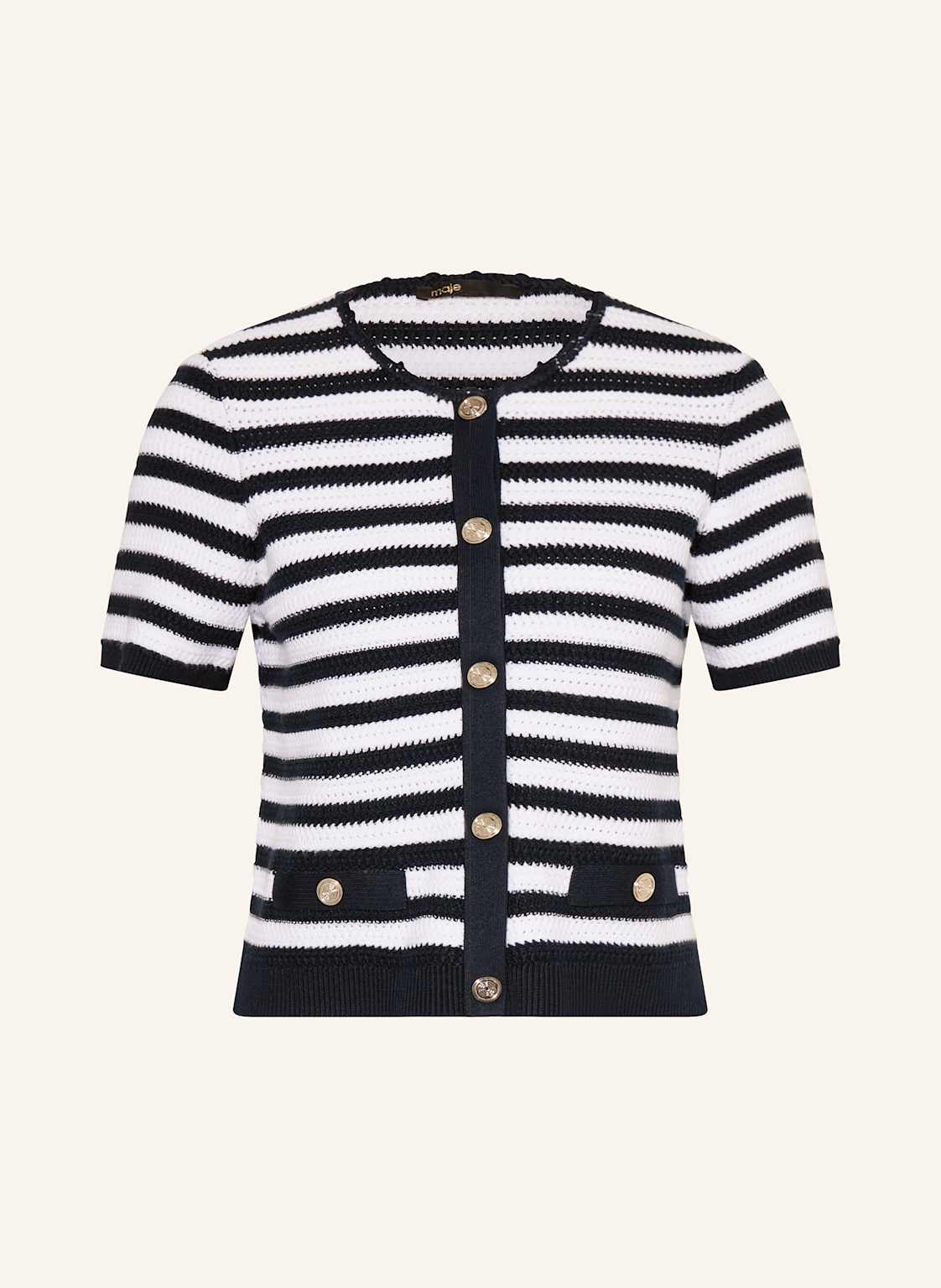Maje Strickjacke weiss Maje Strickjacke weiss von Maje