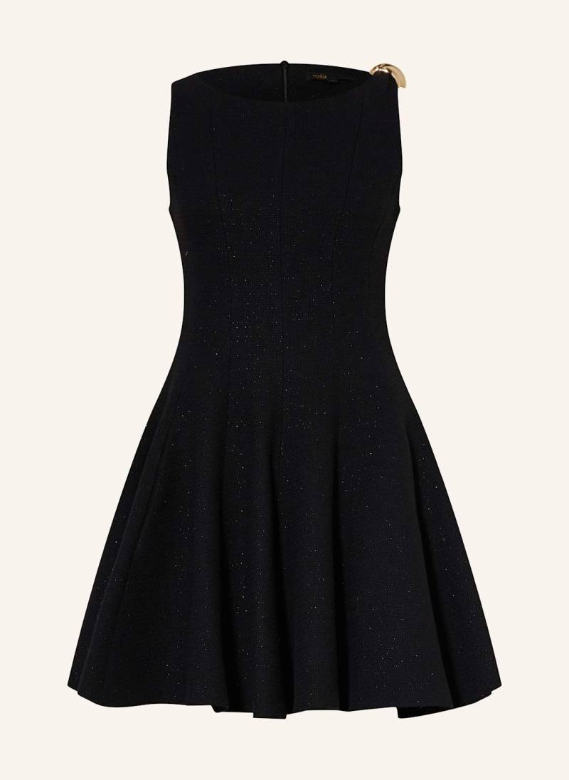 Maje Tweed-Kleid schwarz von Maje