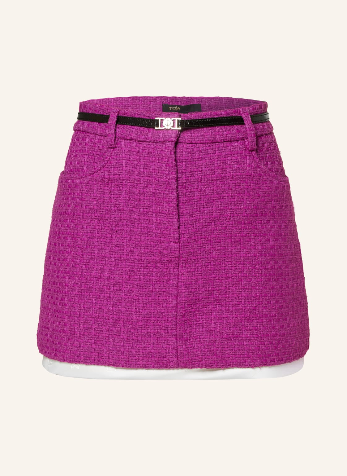 Maje Tweed-Rock pink von Maje