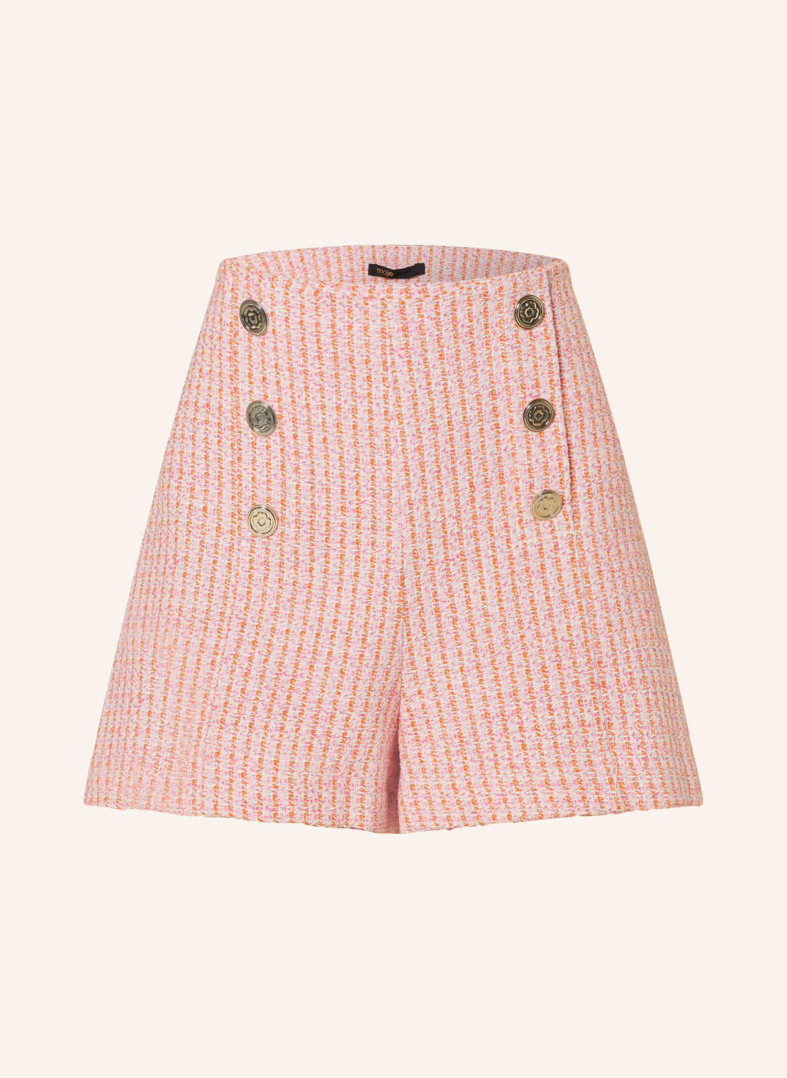 Maje Tweed-Shorts pink von Maje