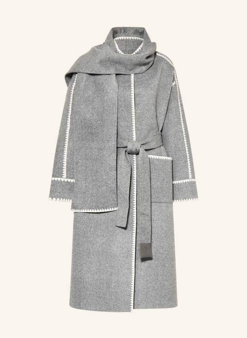 Maje Wollmantel grau von Maje