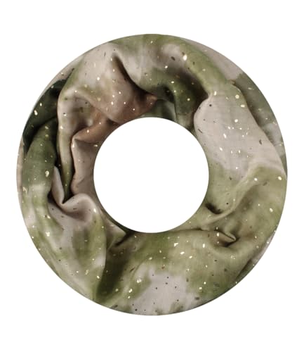 Majea Damen Loop Schal Schlauchschal Halstuch (880024) (grün 11) von Majea
