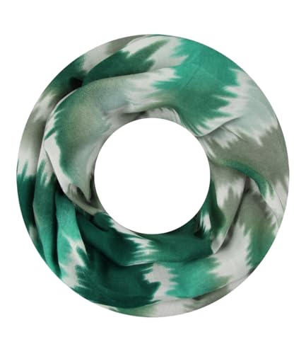 Majea Damen Loop Schal Schlauchschal Halstuch (880024) (grün 24) von Majea