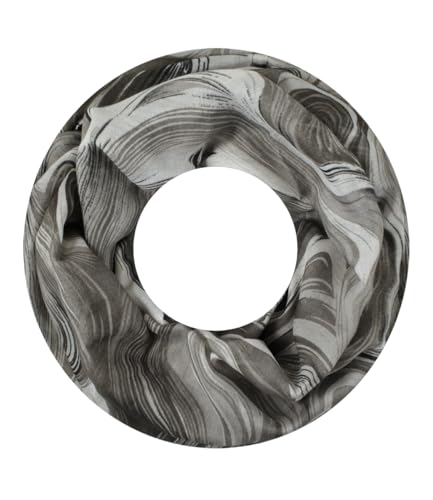 Majea Damen Loop Schal Schlauchschal Halstuch (880027) (grau 14) von Majea