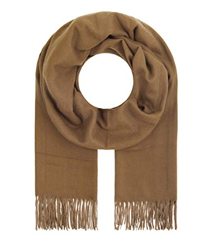 Majea Damenschal Winterschal Strickschal Damen Schal (880041) (beige 8) von Majea