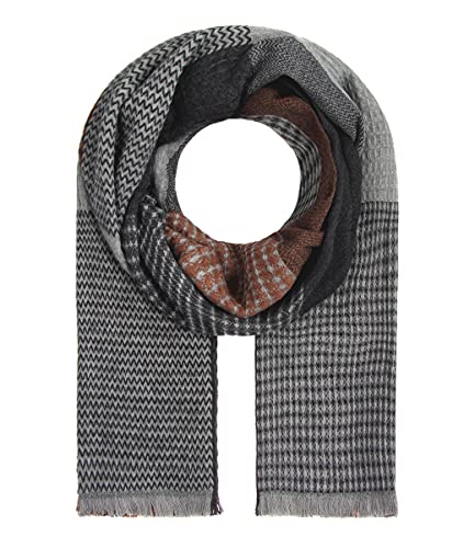 Majea Damenschal Winterschal Strickschal Damen Schal (880042) (grau 19) von Majea