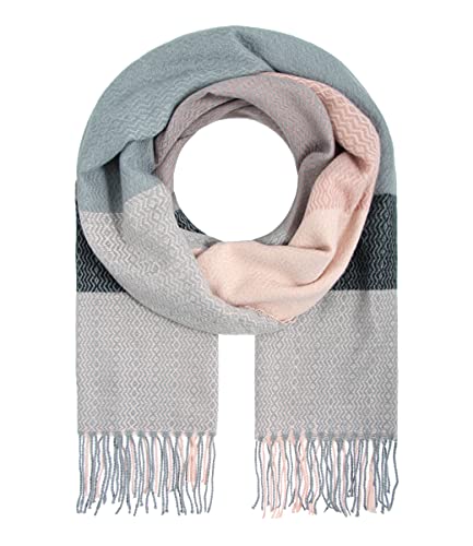 Majea Damenschal Winterschal Strickschal Damen Schal (880042) (rosa 3) von Majea