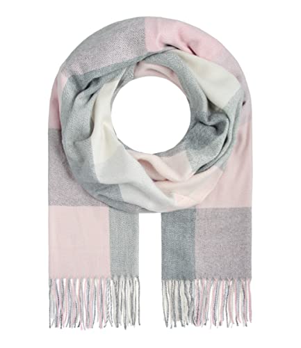 Majea Damenschal Winterschal Strickschal Damen Schal (880040) (rosa 3) von Majea