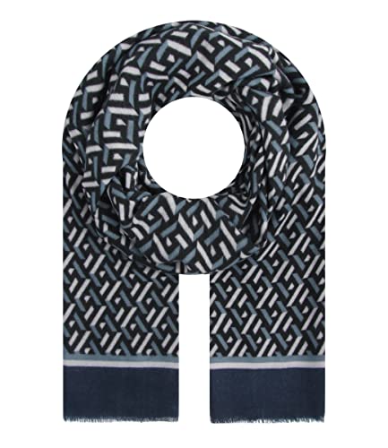 Majea Damenschal Winterschal Strickschal Damen Schal (880041) (blau 5) von Majea