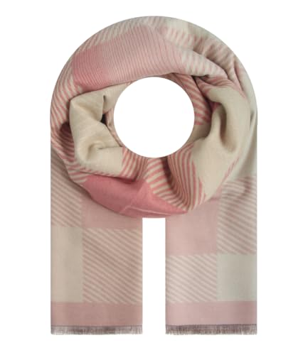 Majea Damenschal Winterschal Strickschal Damen Schal (880043) (rosa 5) von Majea