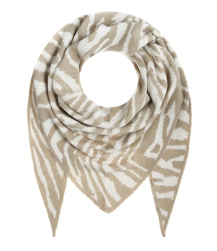 Majea Damenschal Winterschal Strickschal Damen Schal (880044) (beige 2) von Majea