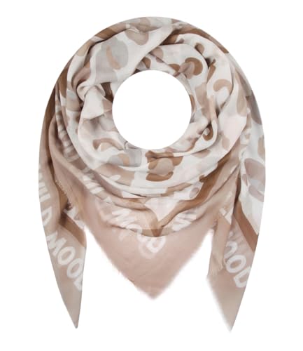 Majea - Dreieckstuch Damen-Halstuch, Schal Scarf Stola Quadratischer Schal Damen (880070) (beige 2) von Majea