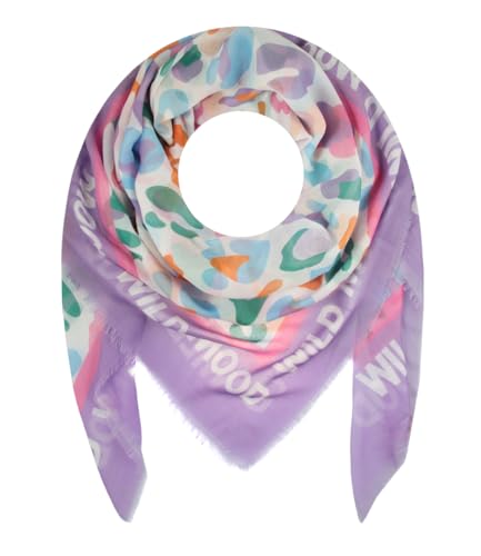 Majea - Dreieckstuch Damen-Halstuch, Schal Scarf Stola Quadratischer Schal Damen (880070) (lila 2) von Majea