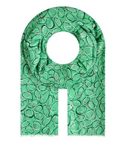 Majea Halstücher Damen Tuch Kopftuch Halstuch Schal Damen-Schal Tücher Damen Stola (880031) (grün 19) von Majea