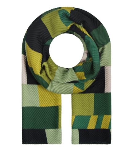 Majea Halstücher Damen Tuch Kopftuch Halstuch Schal Damen-Schal Tücher Damen Stola (880033) (grün 20) von Majea