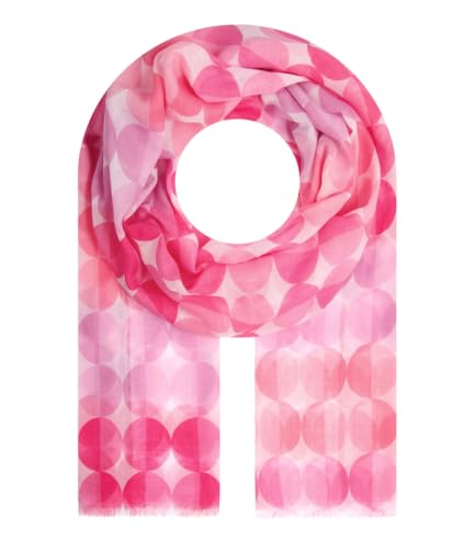 Majea Halstücher Damen Tuch Kopftuch Halstuch Schal Damen-Schal Tücher Damen Stola (880036) (pink 9) von Majea