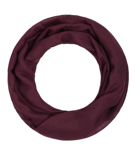 Majea Loop Alice schmaler Damen-Schal Loop Frühlingsschal Schlauchschal Rundschal Tuch uni unisex unifarben einfarbig Halstuch, Weinrot, 160x52 Majea Loop Alice schmaler Damen-Schal Loop Frühlingsschal Schlauchschal Rundschal Tuch uni unisex unifarben einfarbig Halstuch, Weinrot, 160x52 von Majea