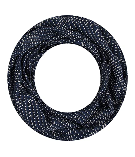 Majea Loop Schal Damen Schlauchschal Halstuch schmaler Loopschal (880050) (blau 1) von Majea