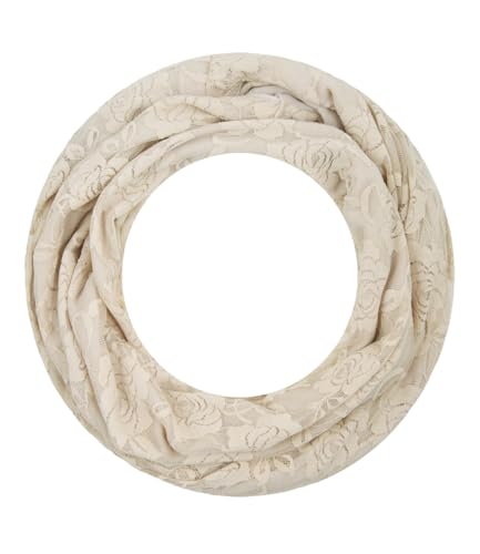 Majea Loop Schal Damen Schlauchschal Halstuch schmaler Loopschal (880051) (beige 15) von Majea