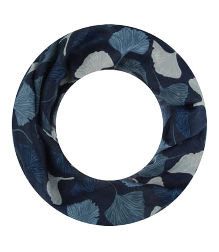 Majea Loop Schal Damen Schlauchschal Halstuch schmaler Loopschal (880051) (blau 13) von Majea